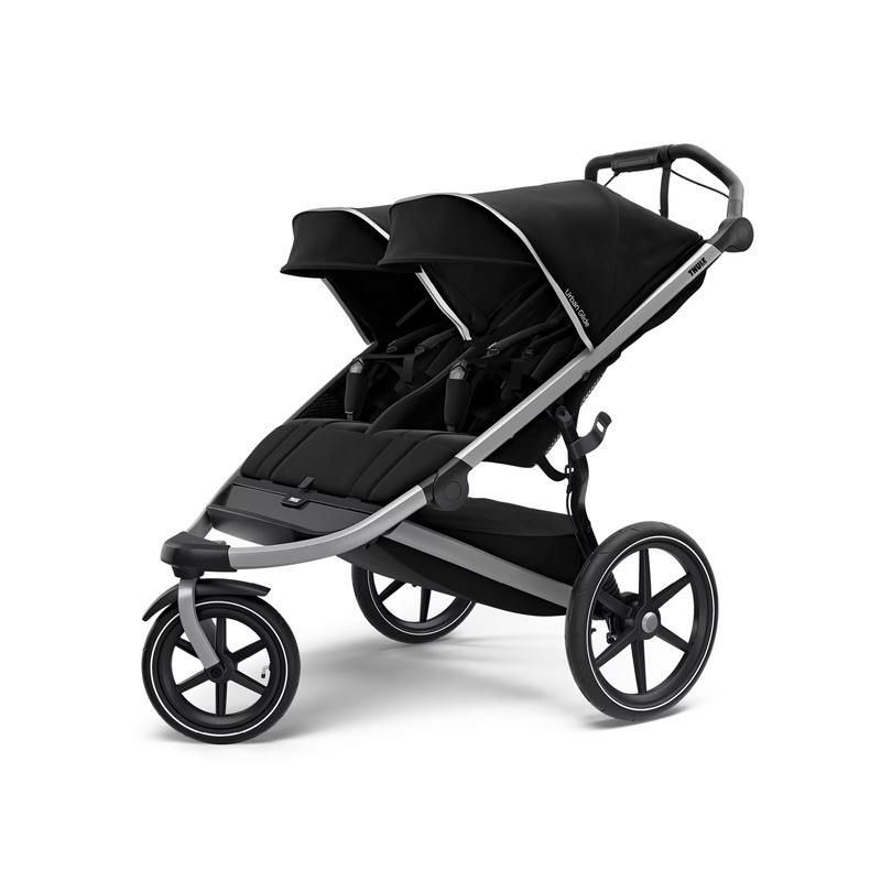 ジョギングストローラーベビーカーダブル二人双子アーバングライド2ThuleUrbanGlide2doublejoggingstroller