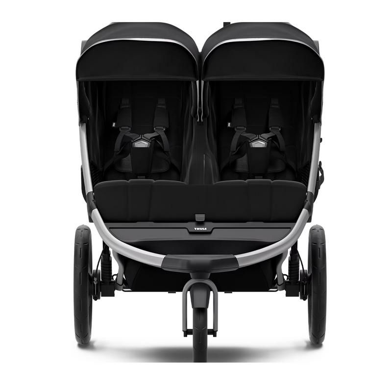 ジョギングストローラーベビーカーダブル二人双子アーバングライド2ThuleUrbanGlide2doublejoggingstroller