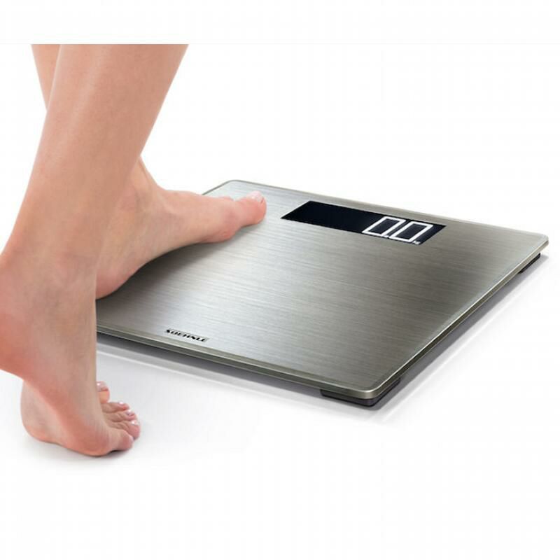 ツェーンレ 体重計 デジタルスケール シルバー Soehnle Digital personal scale Style Sense Safe 300  63867 | アルファエスパス