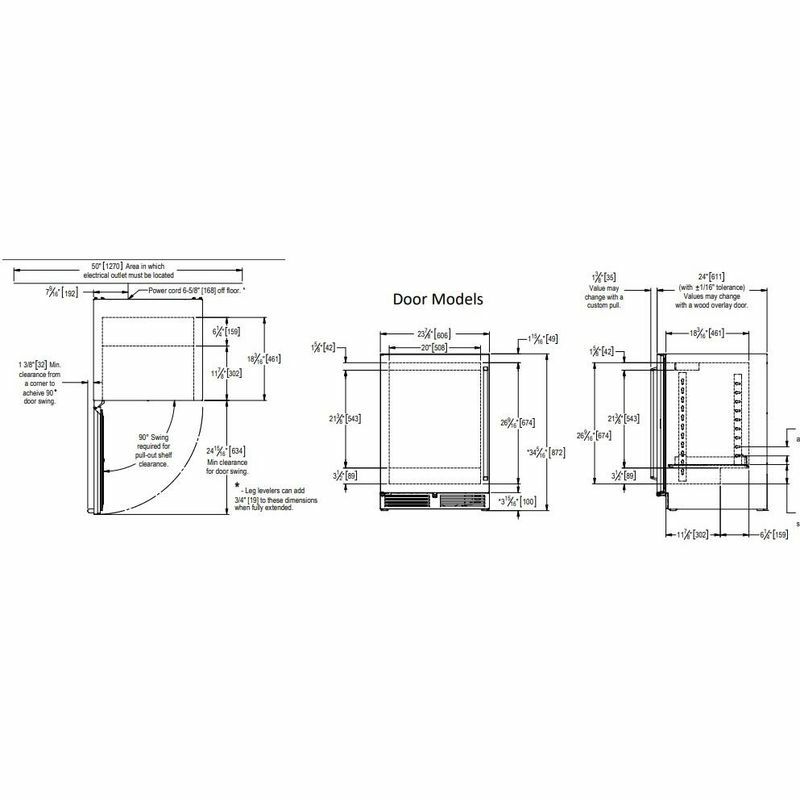 冷蔵庫業務品質ビバレッジクーラー60缶ワイン16本ガラスドアPerlick24"CommercialSeriesBeverageCenter-OverlayGlassDoor-RightHingeHC24BB-4-4R家電