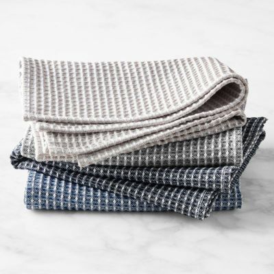 ウイリアムズ・ソノマ ワッフルタオル 51×76cm 2枚セット ループ付 Williams Sonoma Oversized Waffle Weave Towels
