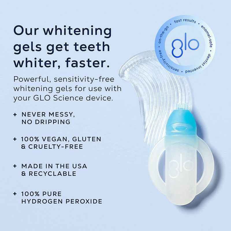 GLOティースホワイトニング追加用ジェル3個セット歯※本体は含まれませんGLOScienceGLOBrilliant3PackTeethWhiteningGel