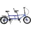 タンデム自転車二人乗り20インチビーチクルーザーバイク7段変速TandemBike-CityTandemFoldingBicycle,FoldableTandemAdultBeachCruiserBikeAdjustable7Speeds【組立要】