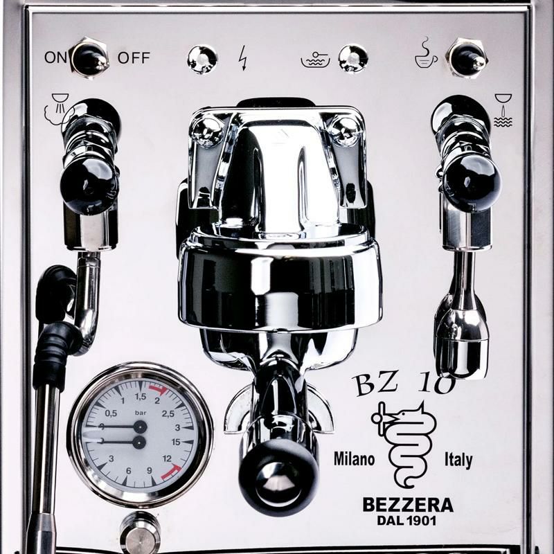 ベゼラ社エスプレッソマシンシングルボイラーイタリア製家電BezzeraBZ10EspressoMachine