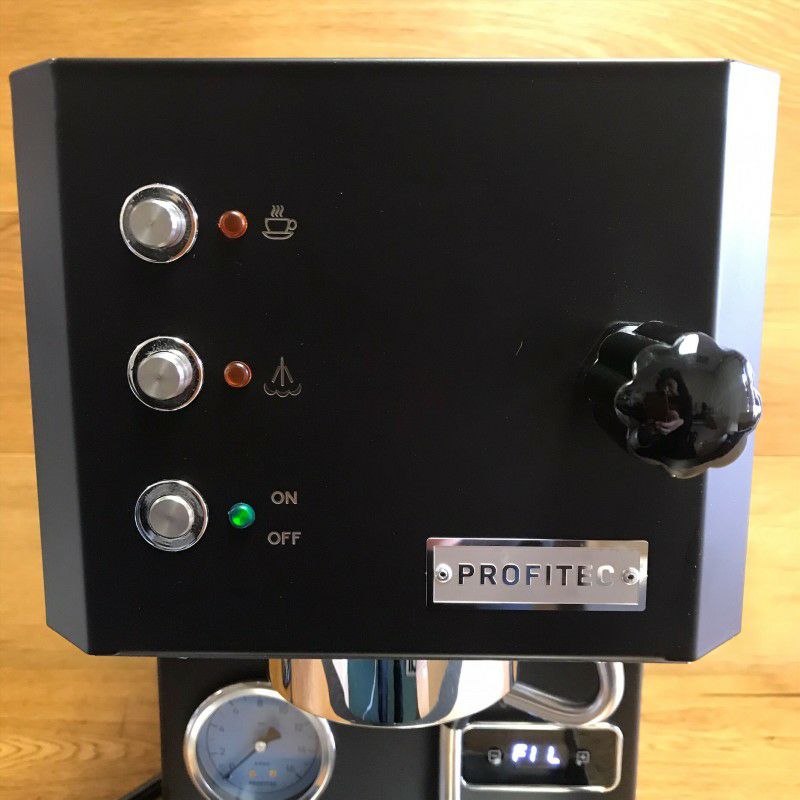 プロフィテック社シングルボイラーエスプレッソマシンイタリア製ProfitecGOEspressoMachinPTPRO100BLK-Black家電