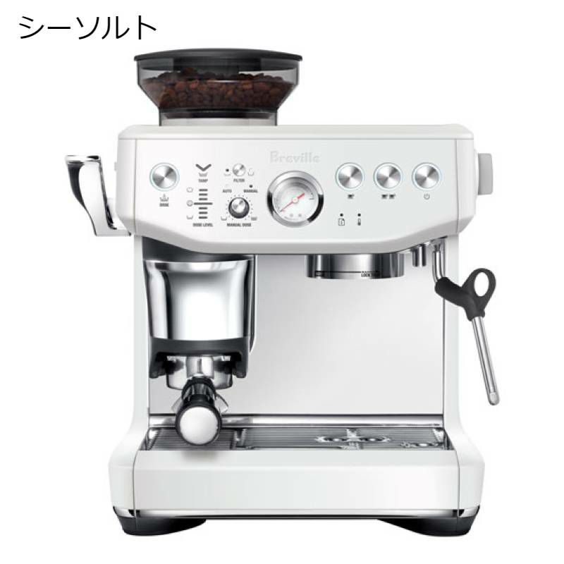 家庭用エスプレッソマシンブレビルグラインダー付タンピングシステムBrevilleBES876BSStheBaristaExpressImpress家電