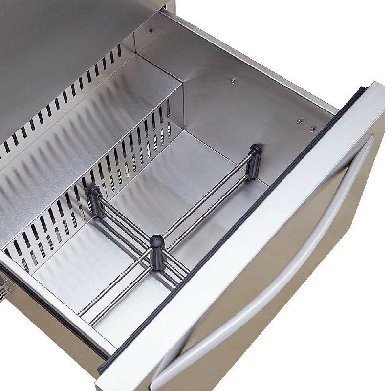 HCKビルトイン冷蔵庫幅61cm家庭用および業務用HCK24inchWeatherProofDesignIndoorandOutdoorUndercounterDrawerFridge,Built-inBeverageRefrigeratorforHomeandCommercialUse,StainlessSteel【代引不可】家電