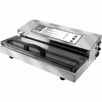 業務品質 真空シーラー バキューム シール ステンレス Weston Brands Vacuum Sealer Machine for Food Preservation & Sous Vide, Extra-Wide Bar, Sealing Bags up to 16
