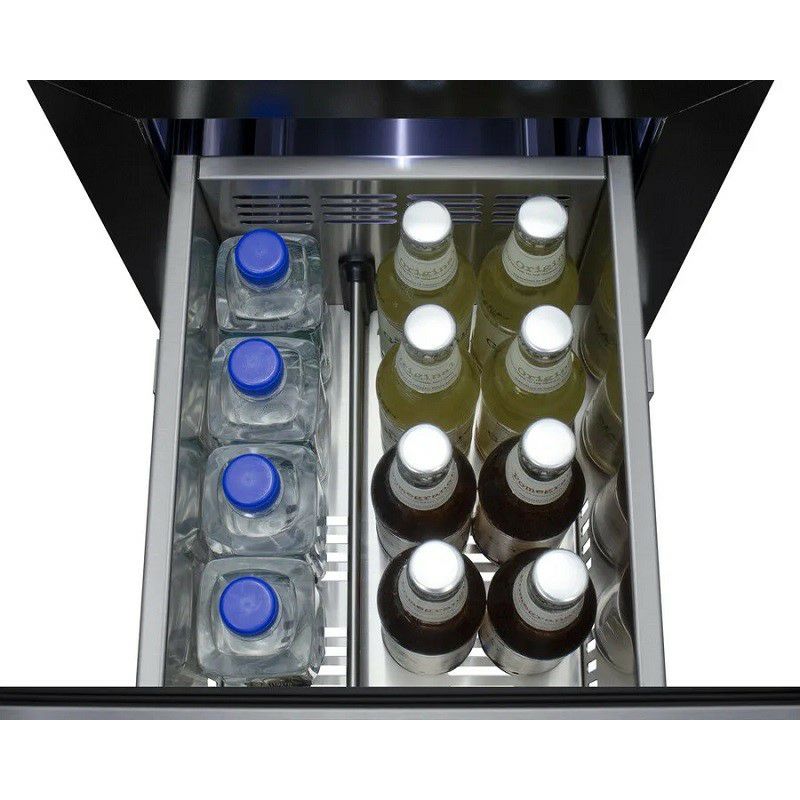 冷蔵庫業務品質147LビルトインアンダーカウンターステンレスPerlick24"Built-InUndercounterRefrigeratorwith5.2cuHC24RB43R家電