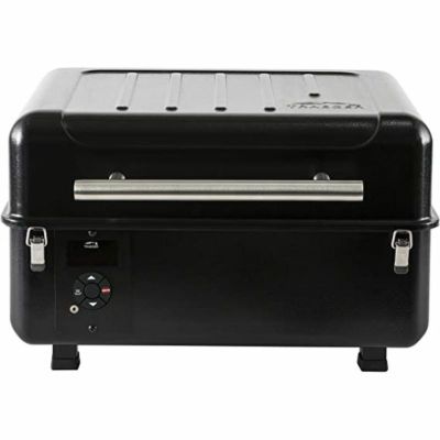 燻製器 電気スモーカー トレーガー BBQ ポータブル テーブルトップグリル Traeger Grills Ranger Portable Wood Pellet Grill and Smoker TFT18KLD 家電