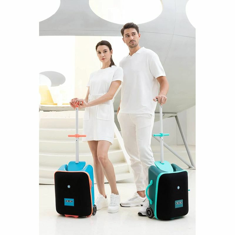 スーツケース子供が乗れる座れる18ヶ月～便利多機能家族旅行空港フライト移動MicroLuggageEazy