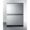 サミットビルトインフリースタンディング冷蔵庫屋外用105LSummit24