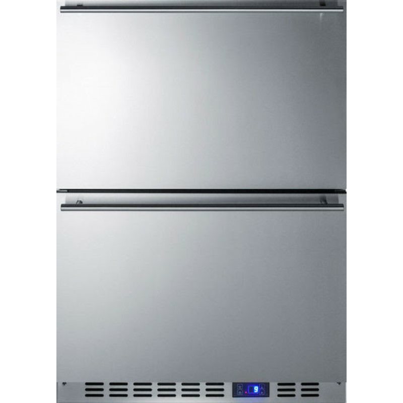 冷蔵庫引き出し式3段ビルトインステンレス24InchOutdoorRefrigeratorDrawerswith5.4cu.ft.Capacity,AutomaticDefrost,ThermostatDial,MagneticGaskets,,ADA-CompliantHeightSP6DSSTBOS7THINADA家電【代引不可】