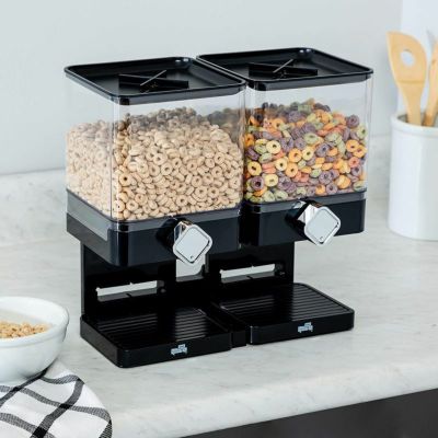 【送料無料】ゼブロドライフードシングルディスペンサーブラック（黒）ZevroSingleDryFoodDispenser,BlackGAT100