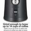 ハミルトンビーチ電動式コーヒーグラインダーコーヒーミル豆挽きブラックHamiltonBeach80393CoffeeGrinder,Black