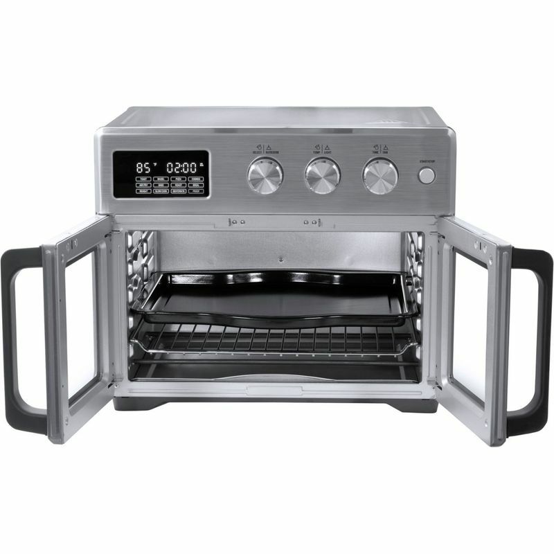 トースターオーブンロテッサリーピザエクストララージアオボシステンレス庫内幅42cmAobosiConvectionToasterOvenElectricRotisserieOvenPizzaOvenFrenchSingleDoorPullBake/Toast/Roast/Heat47QT/45LExtraLargeStainlessSteel