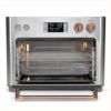 大容量コンベクショントースターオーブンデジタルMorningStar-E×traLarge-12-SliceCountertopDigitalInfraredConvectionToasterOven,StainlessSteel