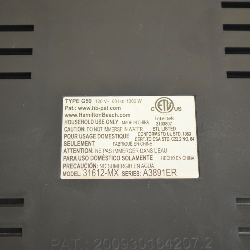 ラクレットグリルオーブンハミルトンビーチ波型フラット同時調理8人用HamiltonBeach31612-MXRacletteIndoorGrill,200SquareInchNonstick,Black家電