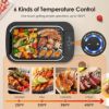 スモークレス電気グリル煙が少ないファミリーサイズジョージフォアマンGeorgeForemanFamilySizeGFS0090SBOpenGrateSmokelessGrill,Black,90Sq家電