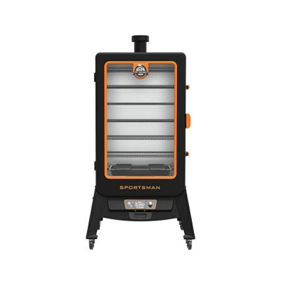 燻製機電気スモーカーペレット用キャスター付温度調節PitBossGrills775505.5PelletSmoker家電