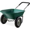 ガーデンダンプカートポリキャリーカートワゴングリーンゴリラカートGorillaCartsPolyGardenDumpCartwithSteelFrameand10