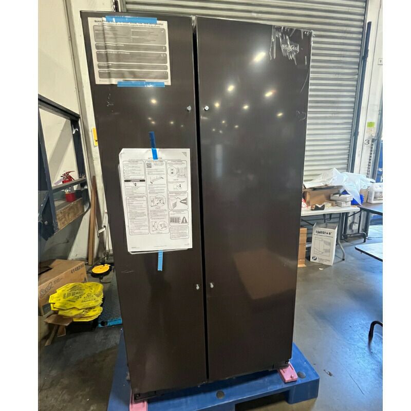 ビルトイン冷蔵庫冷凍庫583Lディスペンサー製氷ワールプール水道管直結工事要幅92cmWhirlpool36-inchWideCounterDepthSide-by-SideRefrigerator-21cu.ft.WRS571CIHZ家電【代引不可】