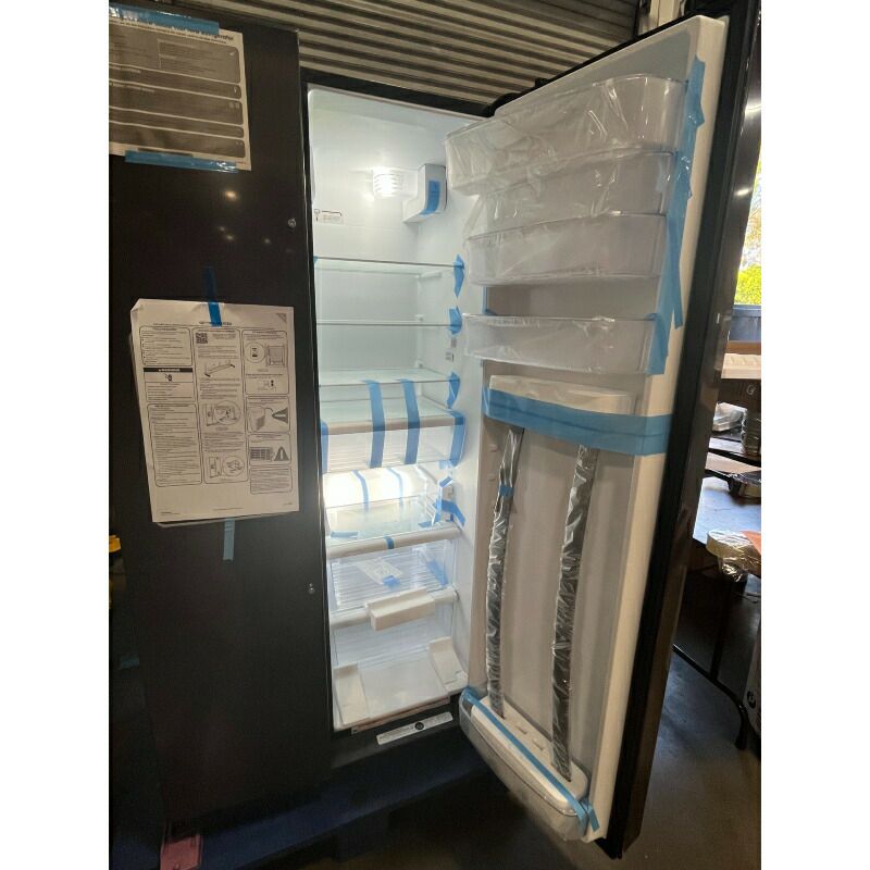 ビルトイン冷蔵庫冷凍庫583Lディスペンサー製氷ワールプール水道管直結工事要幅92cmWhirlpool36-inchWideCounterDepthSide-by-SideRefrigerator-21cu.ft.WRS571CIHZ家電【代引不可】