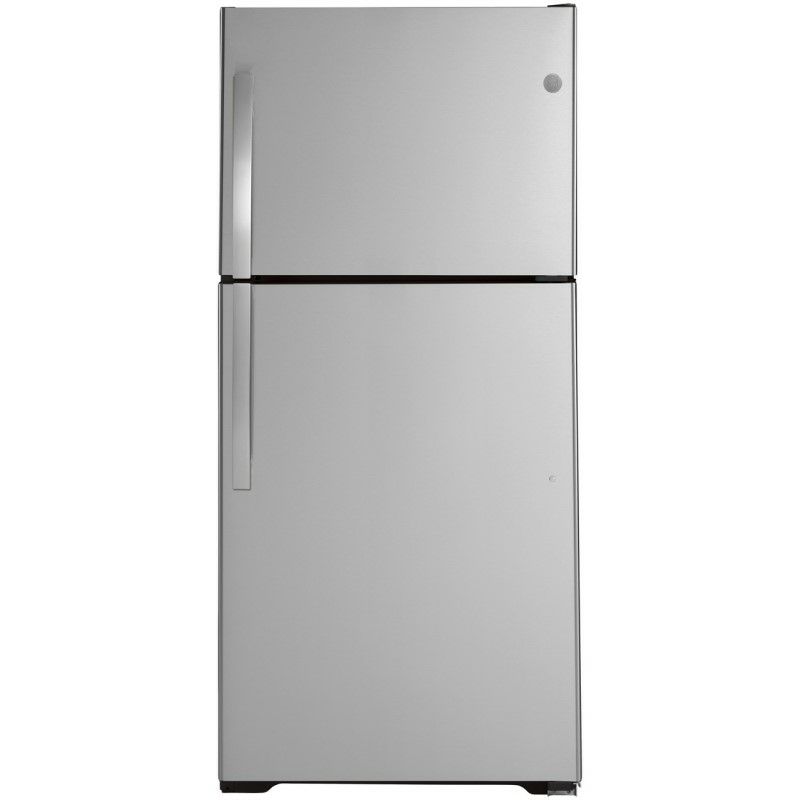 冷蔵庫冷凍庫2ドアステンレス595L33-INCHWIDETOPFREEZERREFRIGERATORWITHEVENAIRCOOLINGTOWER-21CU.FT.家電