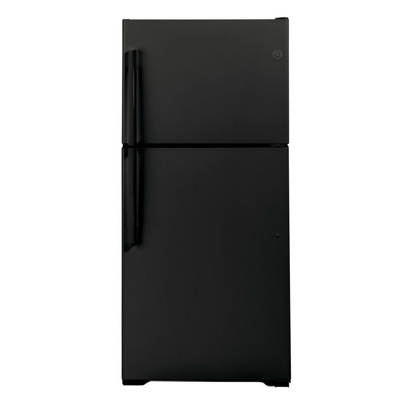 冷蔵庫冷凍庫自動霜取りタイプ2ドア幅83cmステンレス620Lドアの向き変更可GE21.9Cu.Ft.Top-FreezerRefrigerator家電【代引不可】