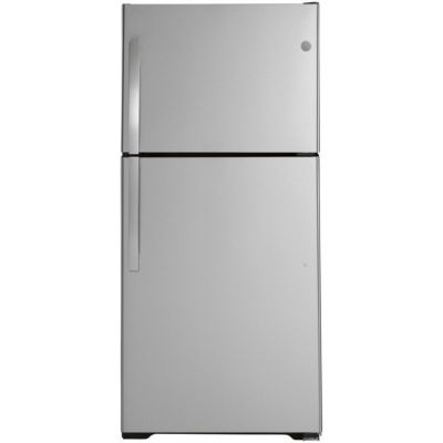 冷蔵庫冷凍庫2ドアステンレス595L33-INCHWIDETOPFREEZERREFRIGERATORWITHEVENAIRCOOLINGTOWER-21CU.FT.家電