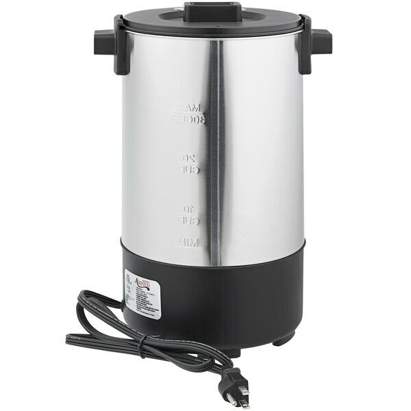 大きいコーヒーメーカーコーヒーサーバー30カップパーティホテルHomeCraftCU30SSQuick-Brewing1000-WattAutomaticCoffeeUrn,30-Cup,StainlessSteel家電