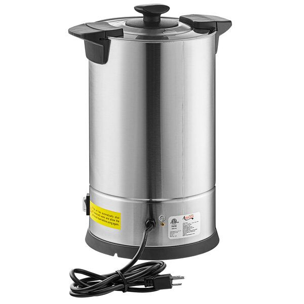 大きいコーヒーメーカーコーヒーサーバー30カップパーティホテルHomeCraftCU30SSQuick-Brewing1000-WattAutomaticCoffeeUrn,30-Cup,StainlessSteel家電