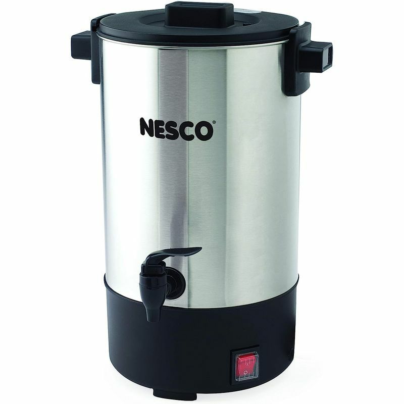 大きいコーヒーメーカーコーヒーサーバー30カップパーティホテルHomeCraftCU30SSQuick-Brewing1000-WattAutomaticCoffeeUrn,30-Cup,StainlessSteel家電