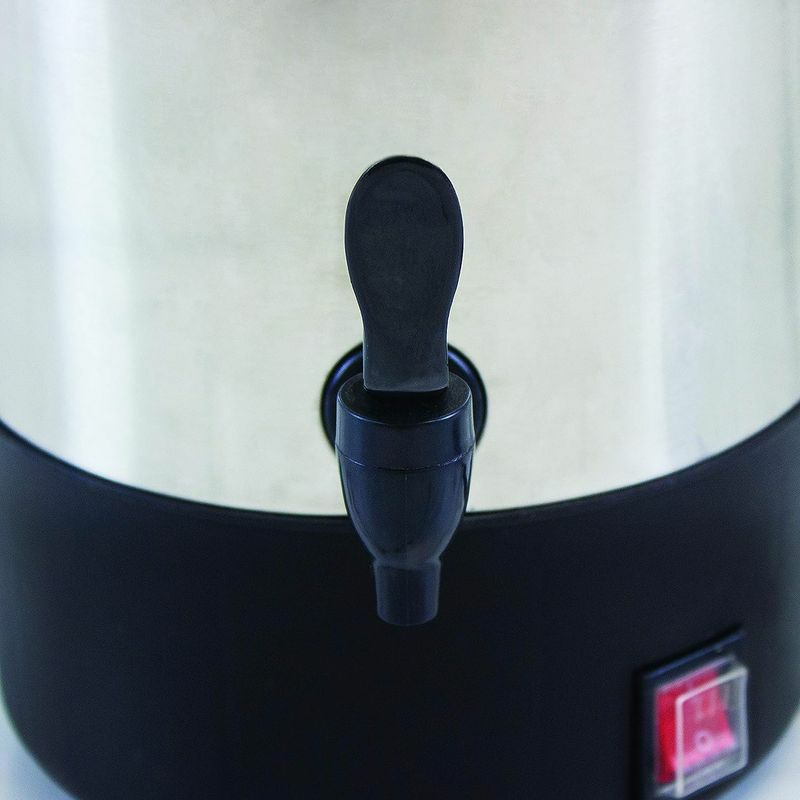 大きいコーヒーメーカーコーヒーサーバー30カップパーティホテルHomeCraftCU30SSQuick-Brewing1000-WattAutomaticCoffeeUrn,30-Cup,StainlessSteel家電