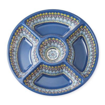 ウィリアムズソノマ シシリー アウトドア メラミン チップ & ディップ ボウル イタリア製 Sicily Outdoor Melamine Chip & Dip Bowl