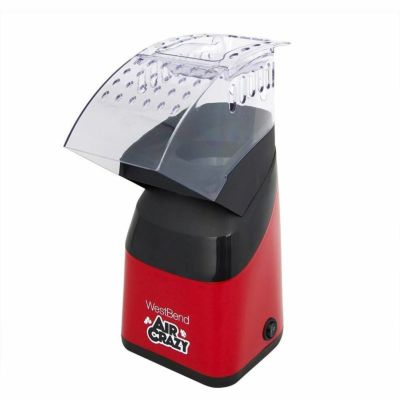 エアーポップコーン メーカー マシン ウエストベンド West Bend Air Crazy Popcorn Machine for Healthy Snacking with No Oil, 4-Quart 家電