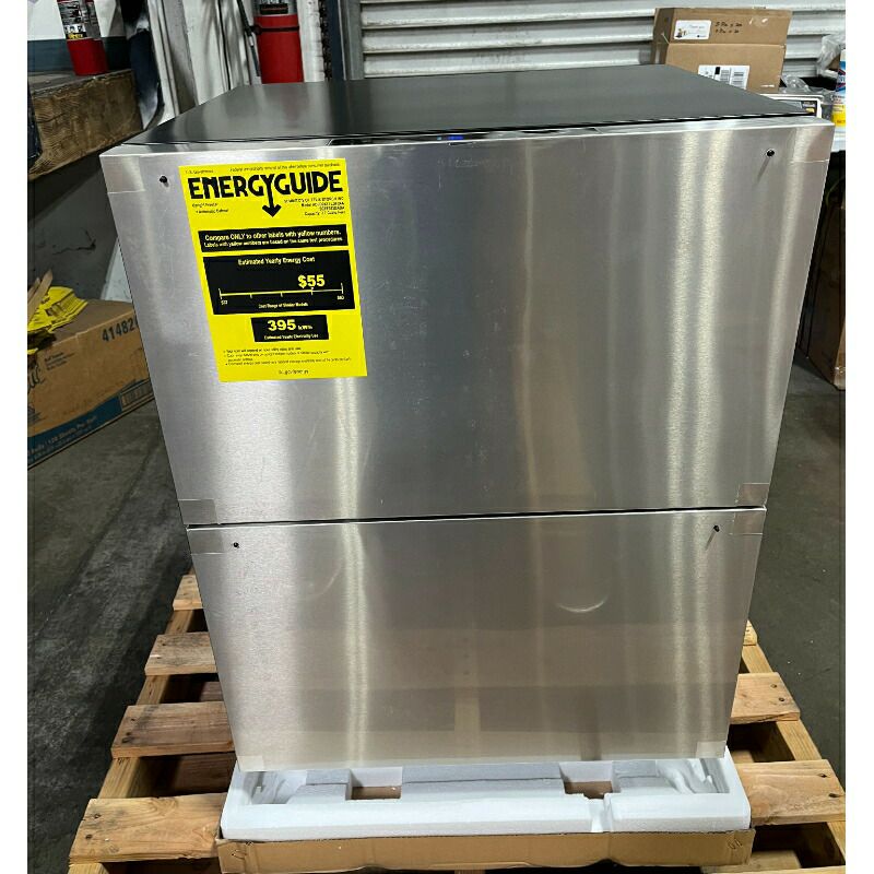 冷凍庫引き出し式2段ビルトインステンレス屋内SummitADFD24324InchCommercialDrawerFreezerwith3.7cu.ft.Capacity,StainlessSteelDrawers家電【代引不可】