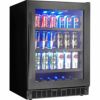 ダンビー冷蔵庫159Lビルトイン対応ガラスドアブラックステンレスプラハDanbyPragueSilhouetteSelectSeriesSSBC056D3BS24InchBeverageCenterwith5.6cu.ft.Capacity家電