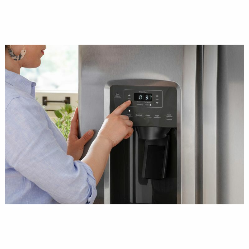 ビルトイン冷蔵庫冷凍庫583Lディスペンサー製氷ワールプールwhirlpool36-inchWideCounterDepthSide-by-SideRefrigerator-21cu.ft.家電
