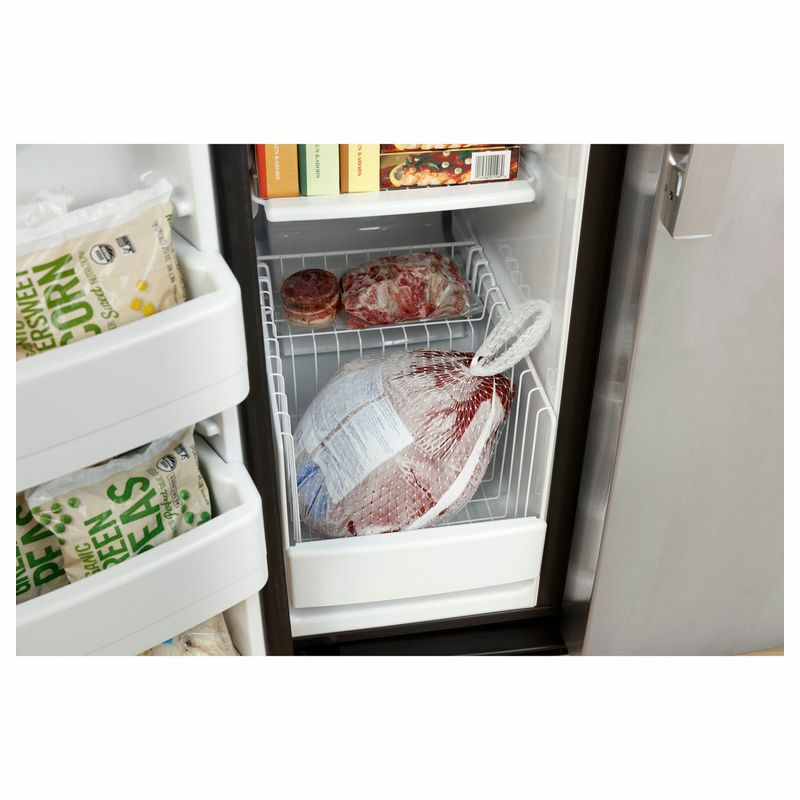 ビルトイン冷蔵庫冷凍庫583Lディスペンサー製氷ワールプール幅92cmGE25.3Cu.Ft.Side-By-SideRefrigeratorGSS25GYPFS家電