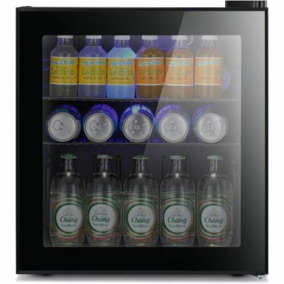 アトランティックスタービバレッジクーラー保冷庫ガラスドアAntarcticStar1.6cu.ftWineCooler/CabinetBeverageRefrigeratorClearFrontGlassDoor