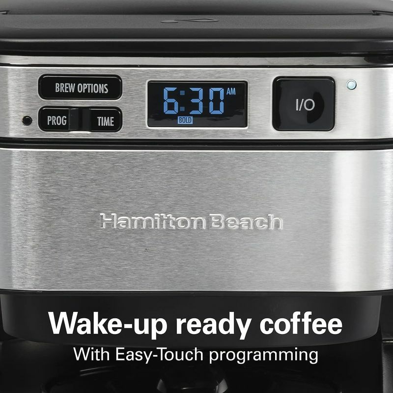 ハミルトンビーチデジタルコーヒーメーカー12カップステンレススチールHamiltonBeach4620112CupDigitalCoffeemaker,StainlessSteel【smtb-k】【kb】【RCP】