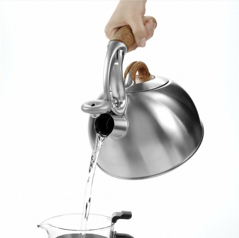 オクソアップリフトケトルやかん10周年記念バージョンOXOUpliftTeaKettle,AnniversaryEdition,Brushed