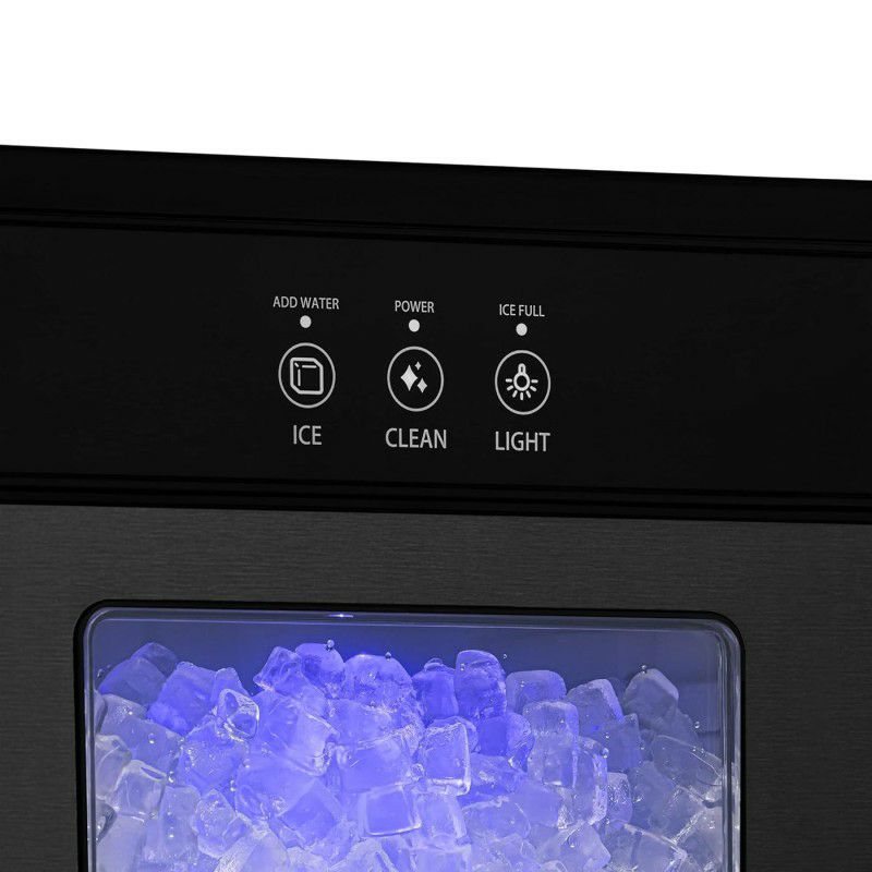 ポータブル製氷機アイスメーカーカウンタートップブラックNewairNuggetCountertopIceMaker44LB家電