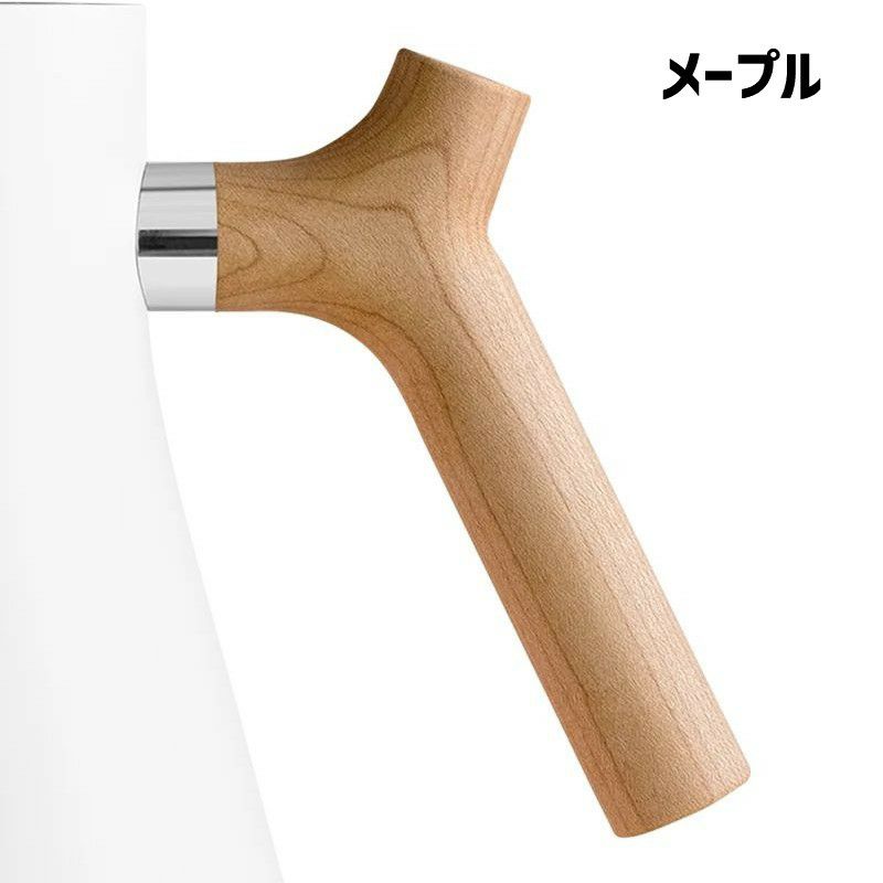 フェロー電気ケトルスタッグ用ハンドルフタ持ち手セット木製FELLOWStaggWoodenHandleandLidPullKit