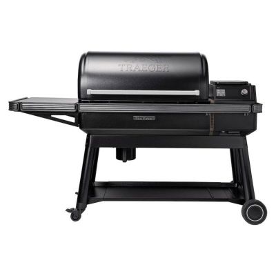 ペレットグリル燻製機トレガーアイロンウッドXLデジタルスモーカーキャスター付TraegerIronwoodXLWoodPelletGrillandSmokerBlack家電【代引不可】