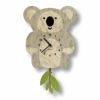 ウォールクロックコアラクォーツアクリルマット仕上げ振り子時計壁掛けアメリカ製モダンムースModernMoosekoalapendulumclock