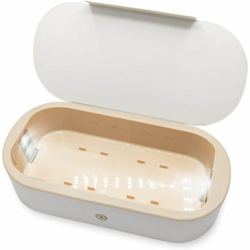 紫外線除菌器UVサニタイザー歯ブラシネイル用品メイク用品サロンエステLEDUVSterilizerBox(Professional)UltravioletLightSanitizerforCleaningCosmeticNailToolsToothbrushBeautyManicure