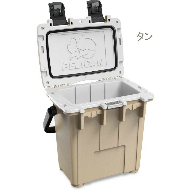 クーラーボックス 18.9L アウトドア キャンプ 取手付 コンパクト ペリカン Pelican 20QT Elite Cooler |  アルファエスパス