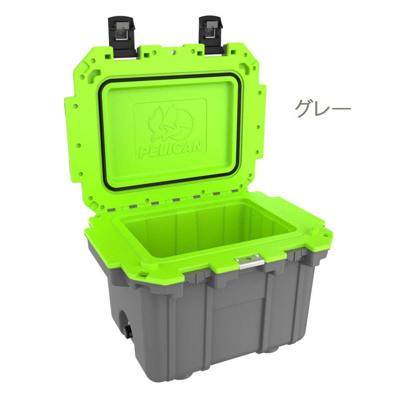 クーラーボックス30Lアウトドアキャンプ水抜き栓付コンパクトペリカンPelican30QTEliteCooler